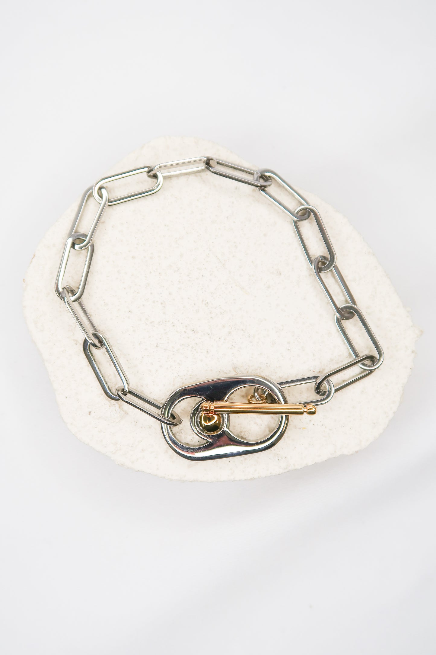 SodaPop Two-Toned 316L Stainless Steel Bracelet