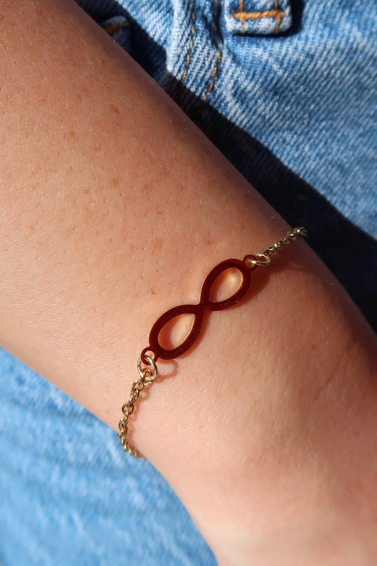 Team Connie Infinity 316L Stainless Steel Bracelet/Anklet