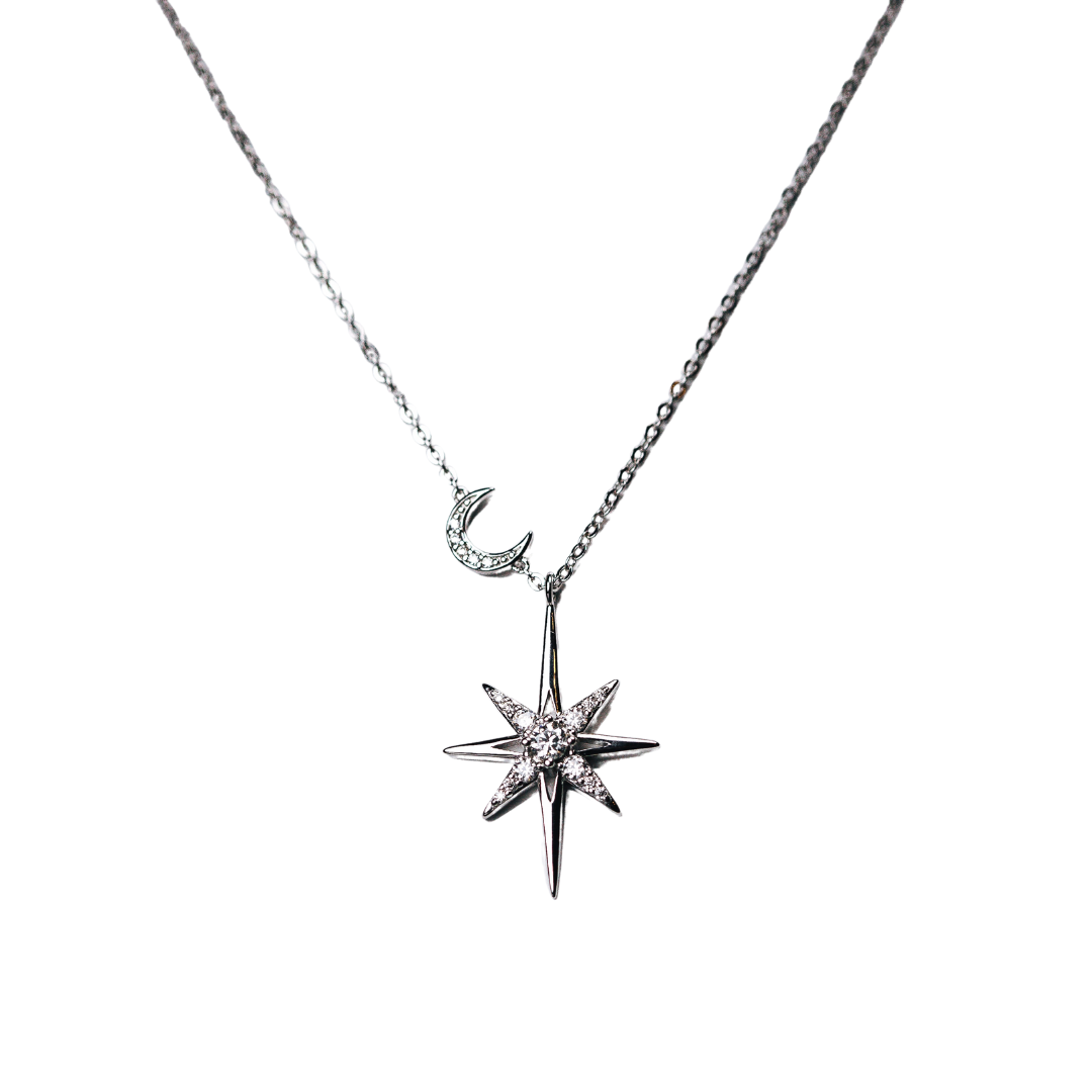 Star Moissanite Necklace