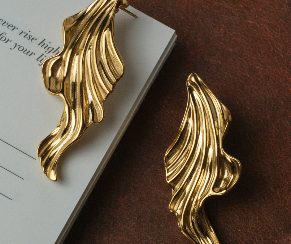Velvet Vine Statement Earrings