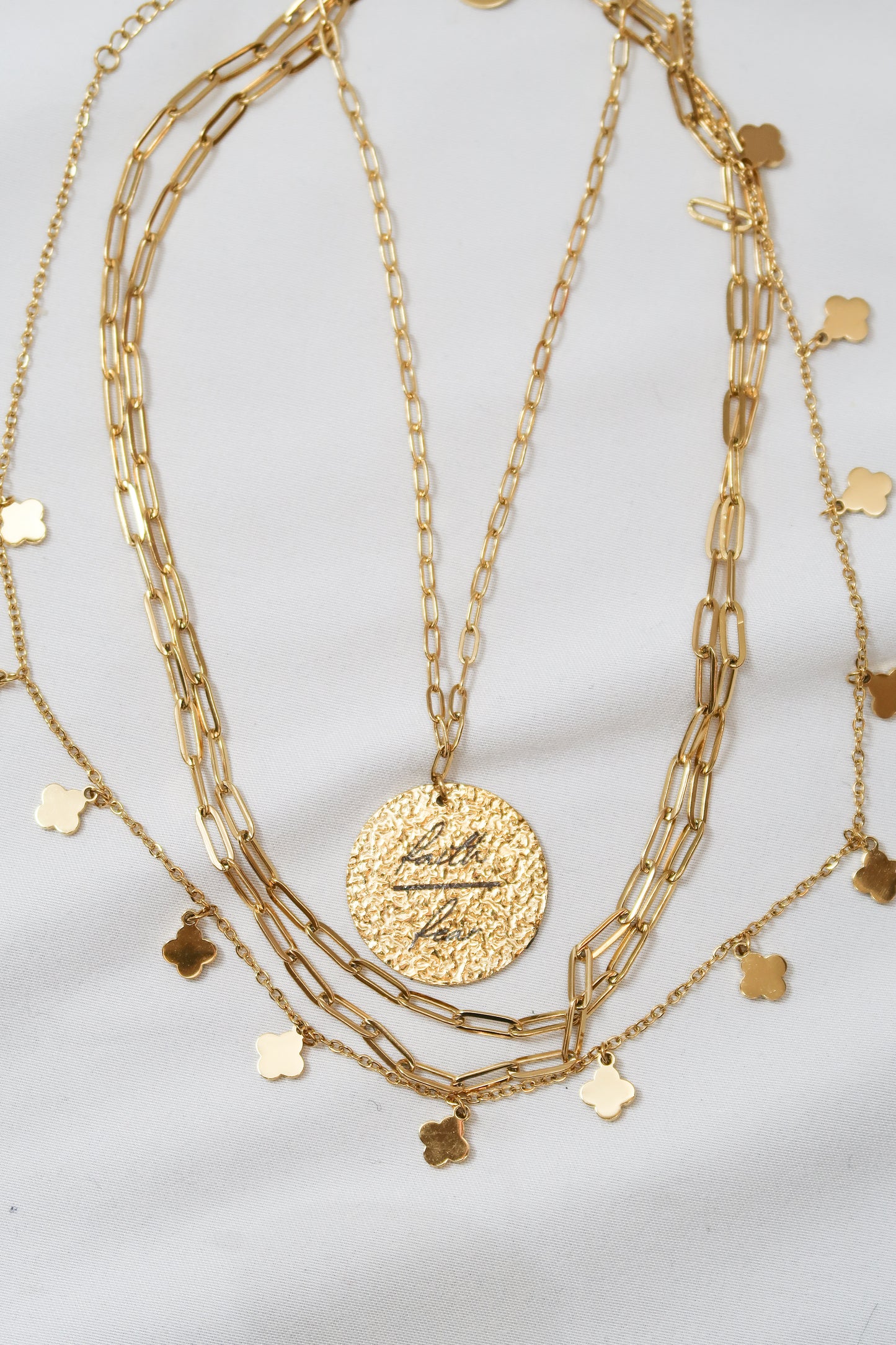 Be Bold Necklace Trio 316L Stainless Steel