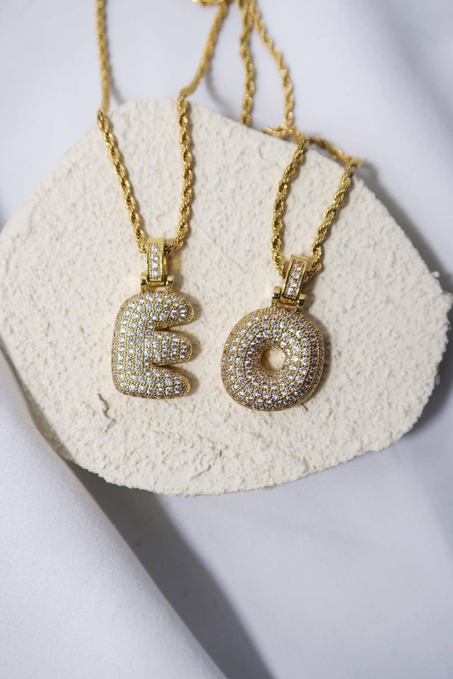 Girly Pop 316L Stainless Steel Initial Necklace