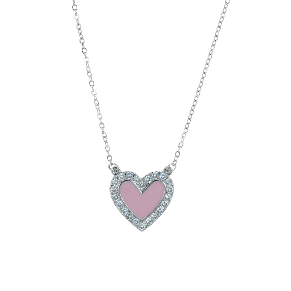 316L Stainless Steel Glow Getter Crystal Necklace