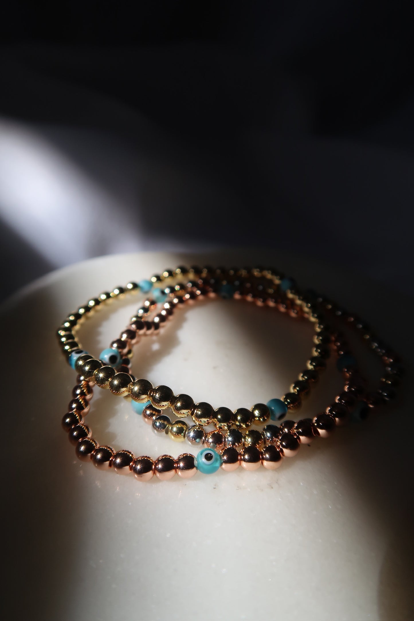 Three Wishes Beaded Bracelet Stack