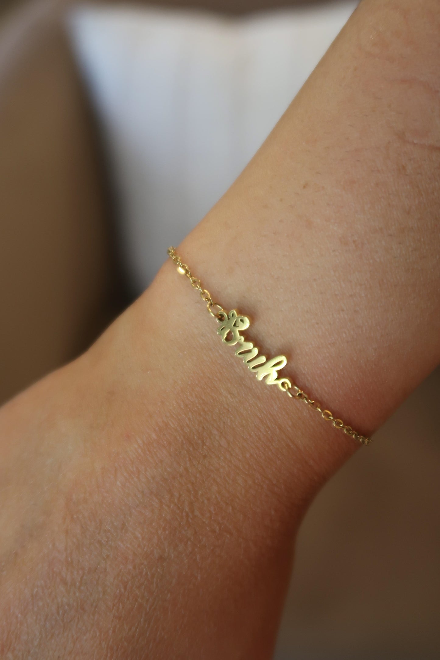 Bruh 316L Stainless Steel Necklace with Bonus Bracelet/Ankle