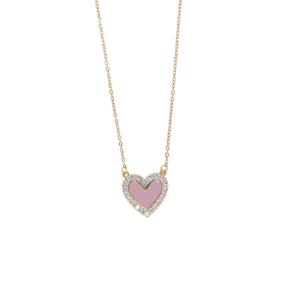 316L Stainless Steel Glow Getter Crystal Necklace