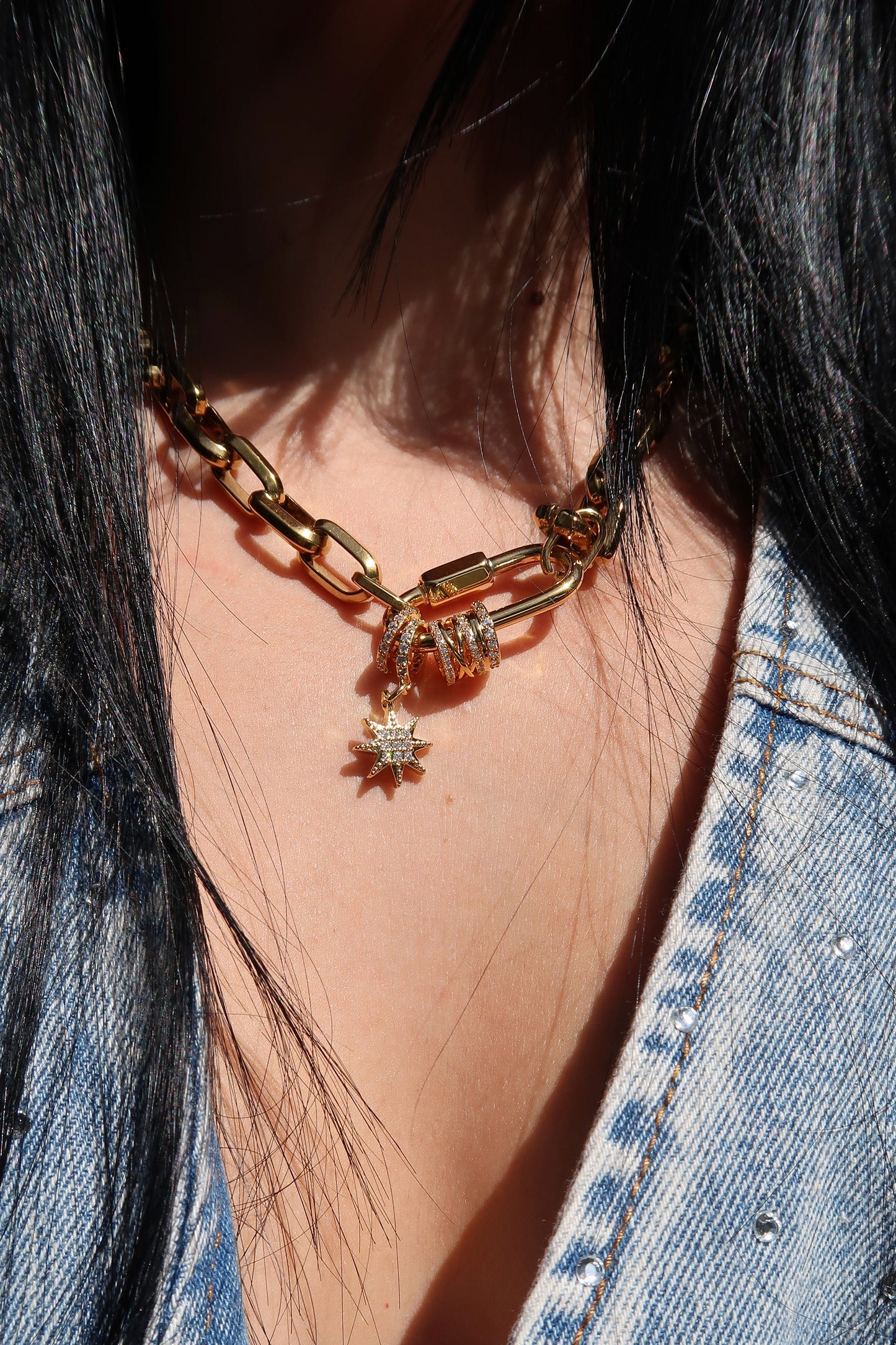 OG Sparkle 316L Stainless Steel Necklace