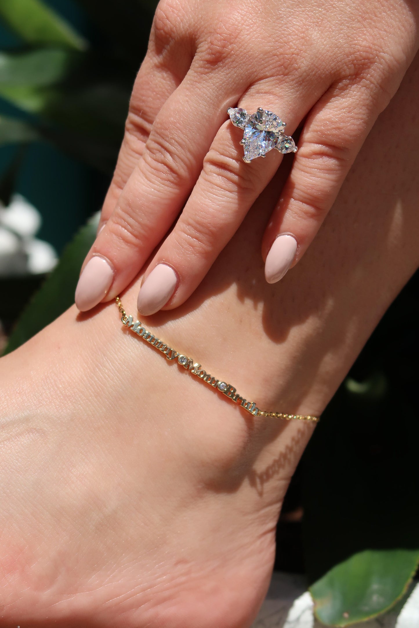 Mommy Mom Bruh 316L Stainless Steel Bracelet/Anklet