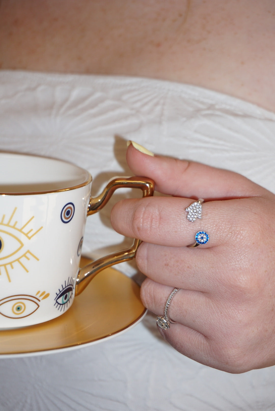.925 Sterling Silver See The Good Ring