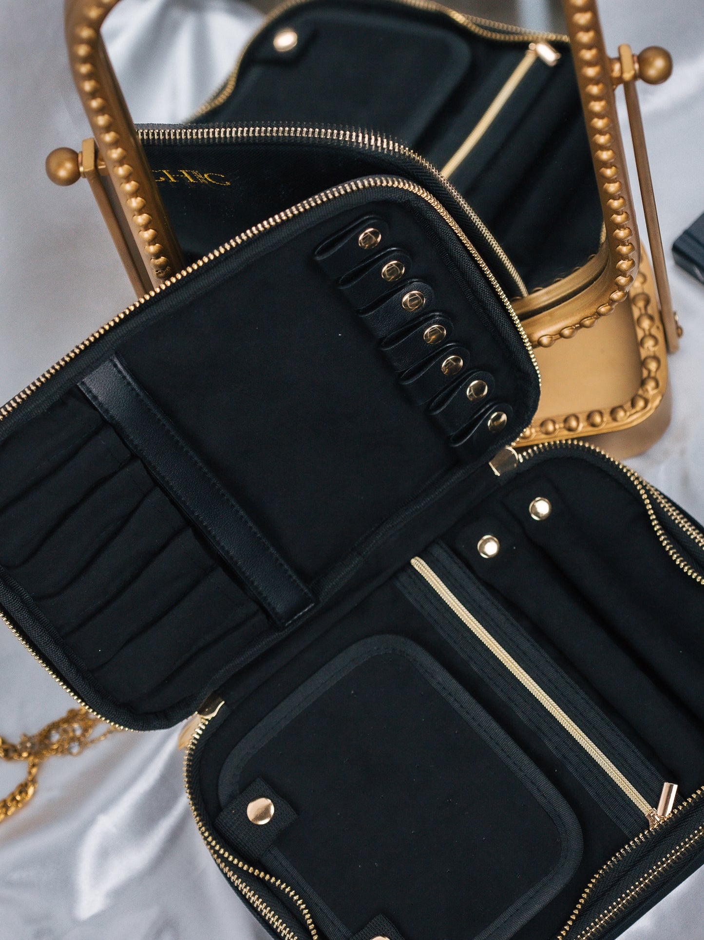 Luxe Jewelry Travel Organizer