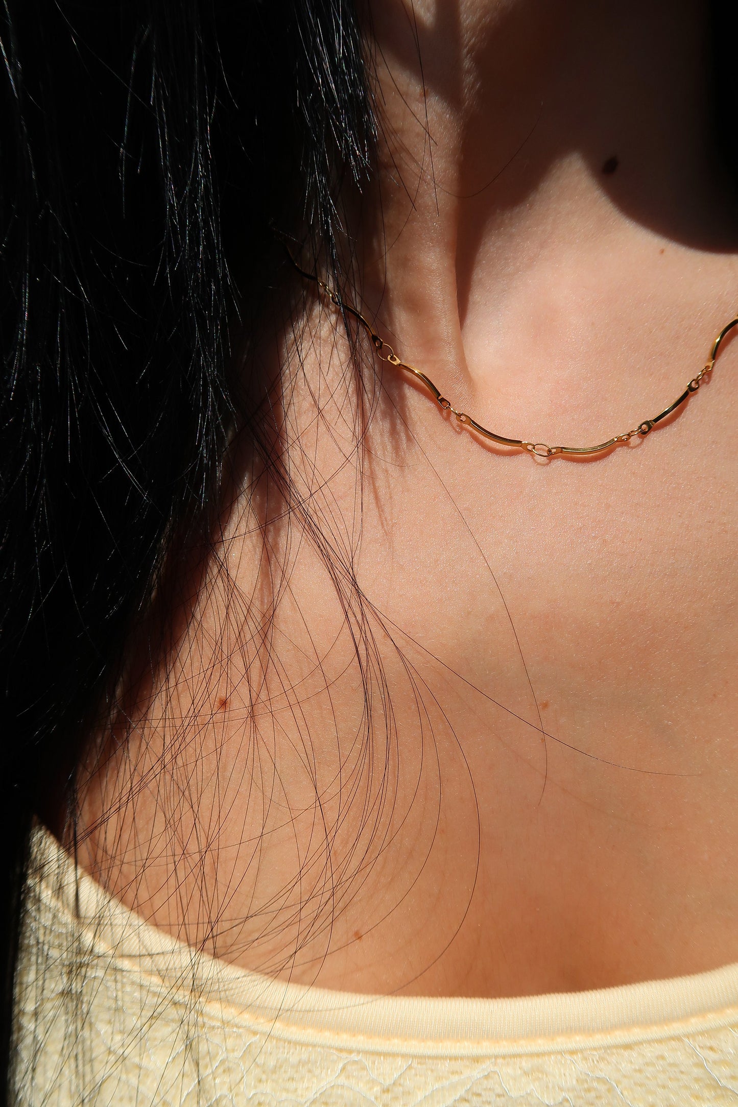 The Whisper 316L Minimalist Stainless Steel Necklace
