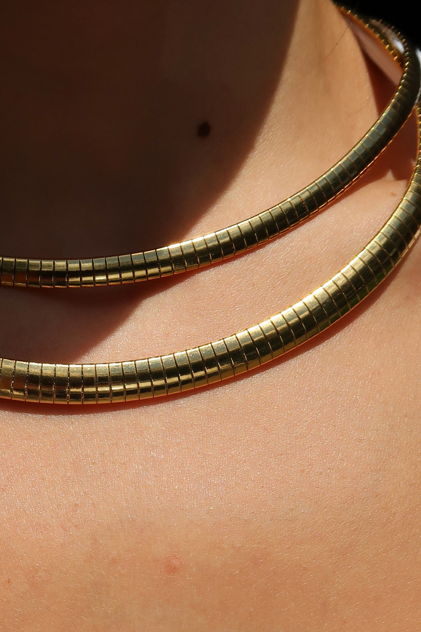 Bellissima Omega 316L Stainless Steel Necklace