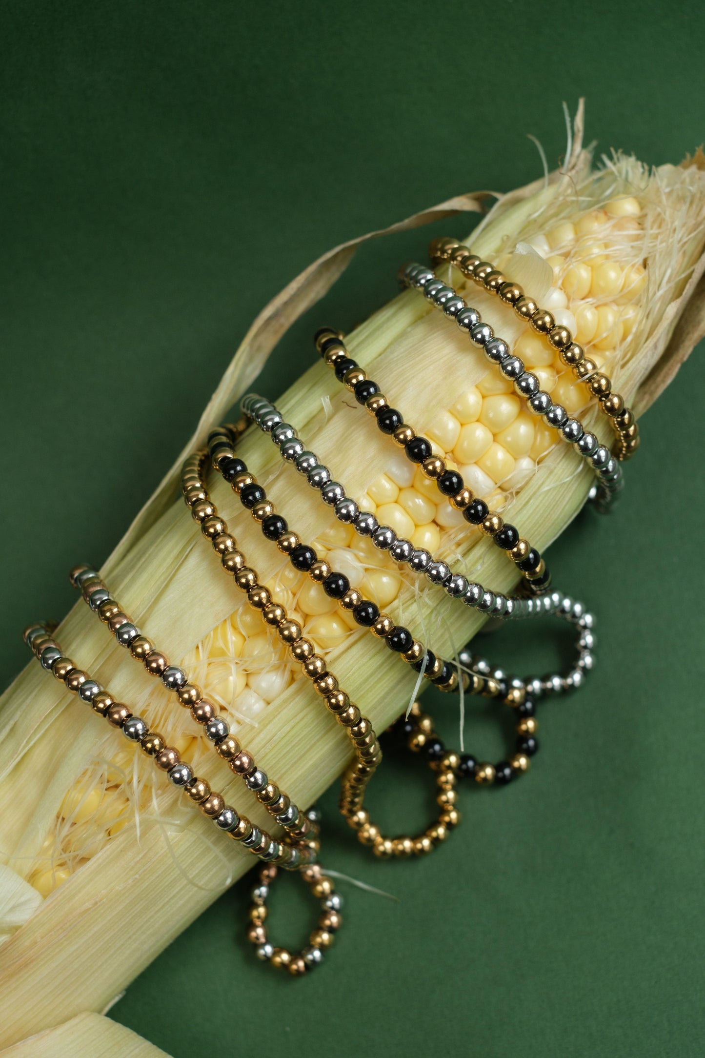 The Mixed Metals Edit 316L Stainless Steel Layering Necklace Quad