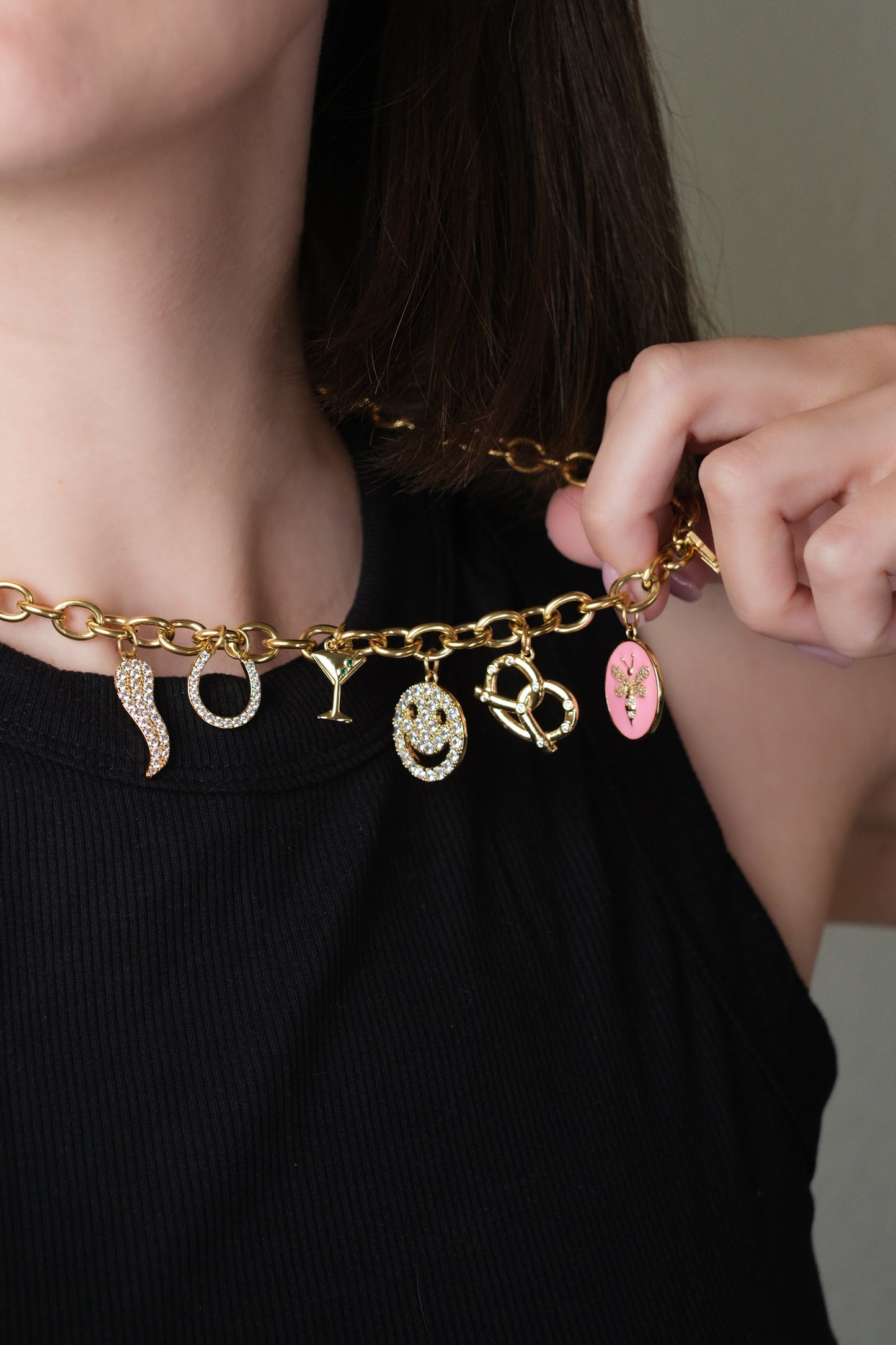 They're Not Like KC 316L Stainless Steel Charm Necklace