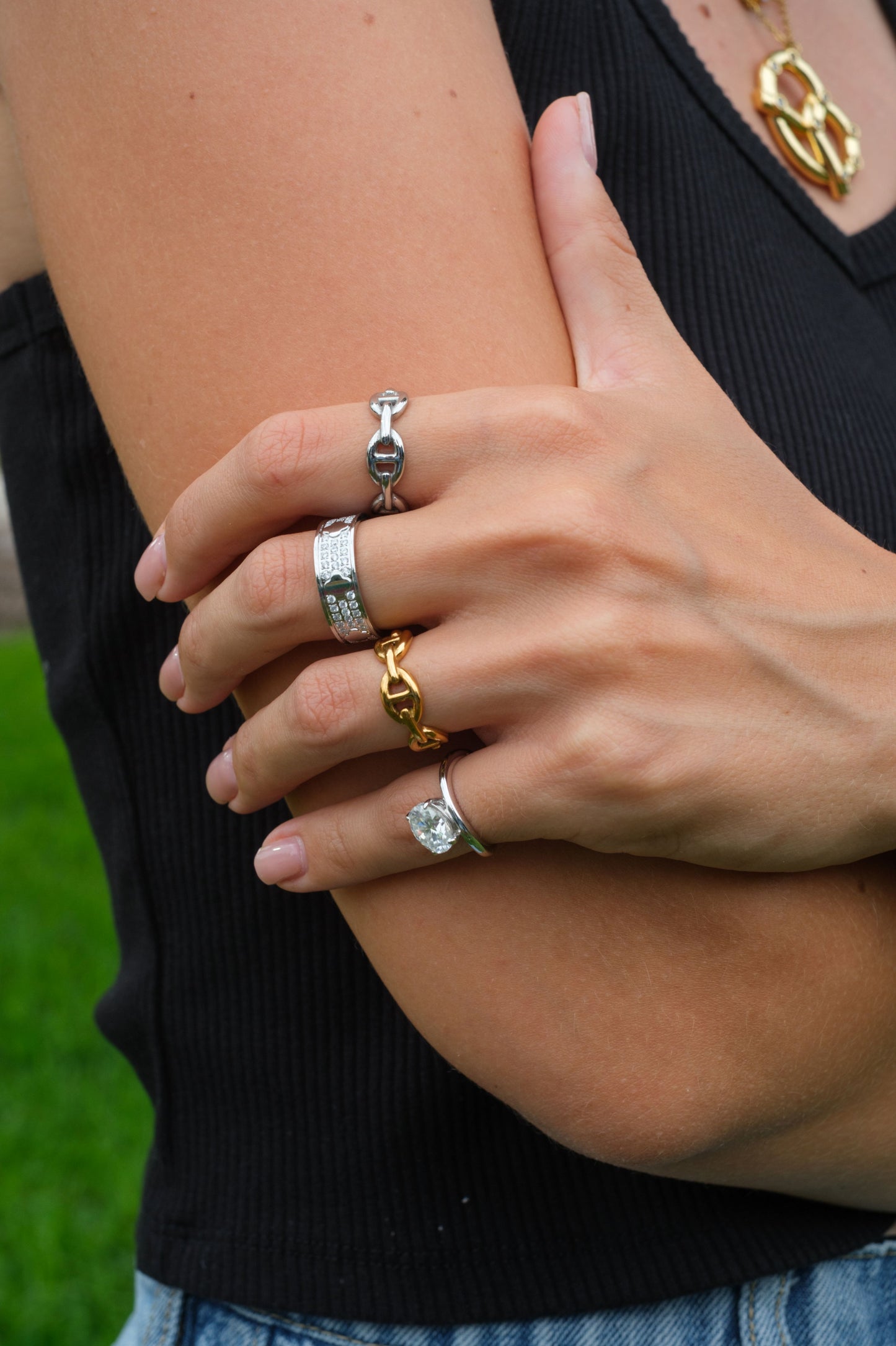 The Marina 316L Stainless Steel Ring