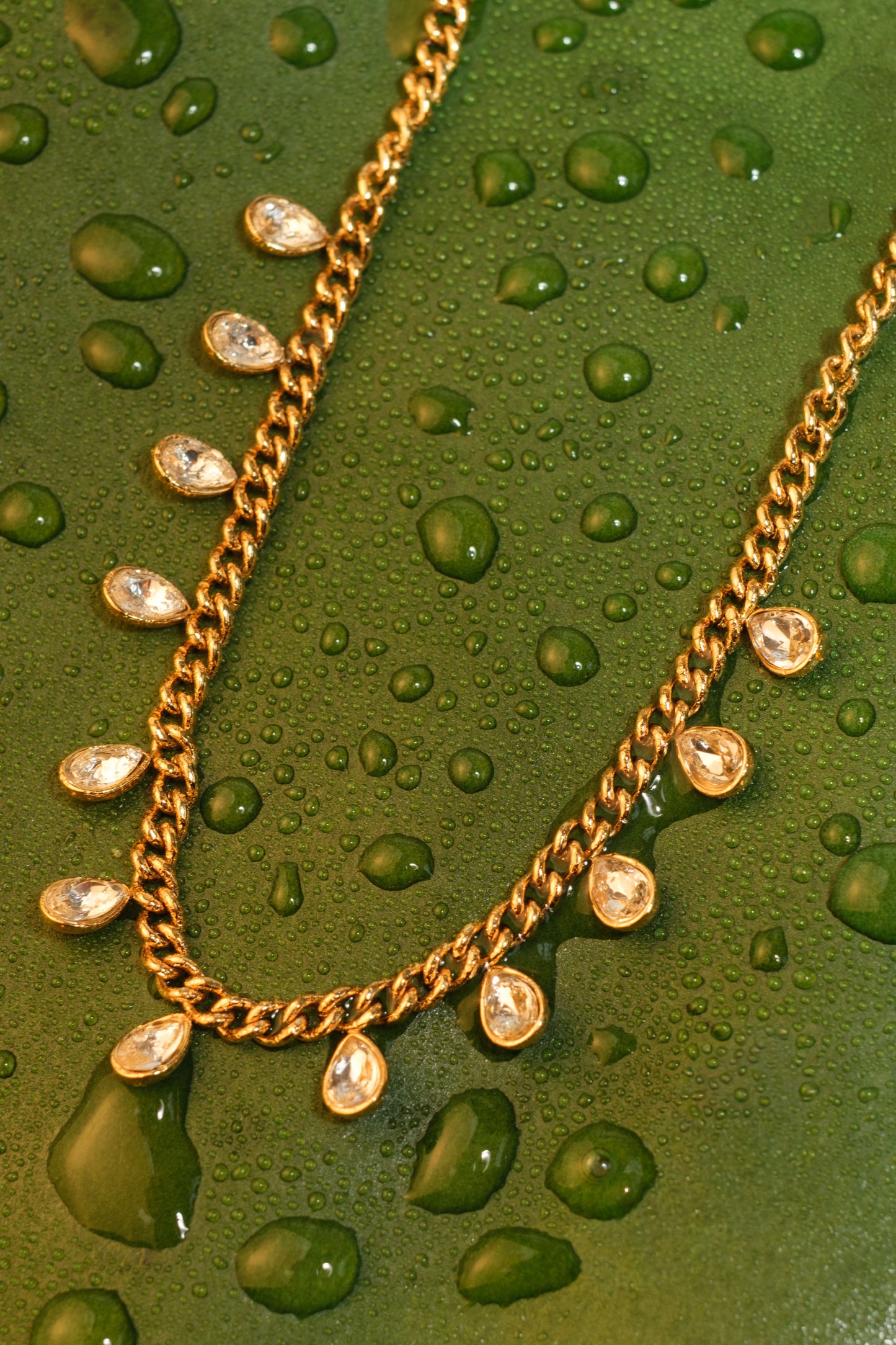 Hard Launch 316L Stainless Steel Crystal Necklace