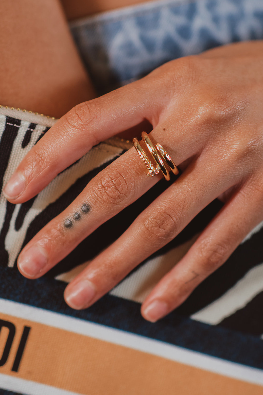 No Apologies 316L Stainless Steel Nail Ring