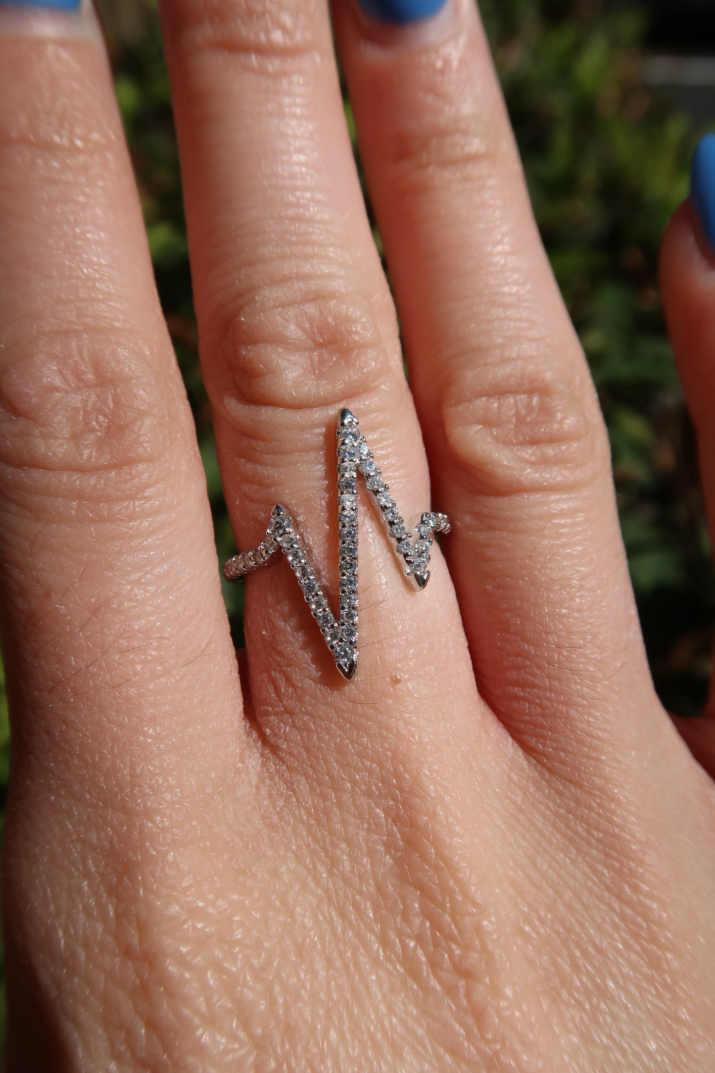 Fun N' Flirty .925 Sterling Silver Ring