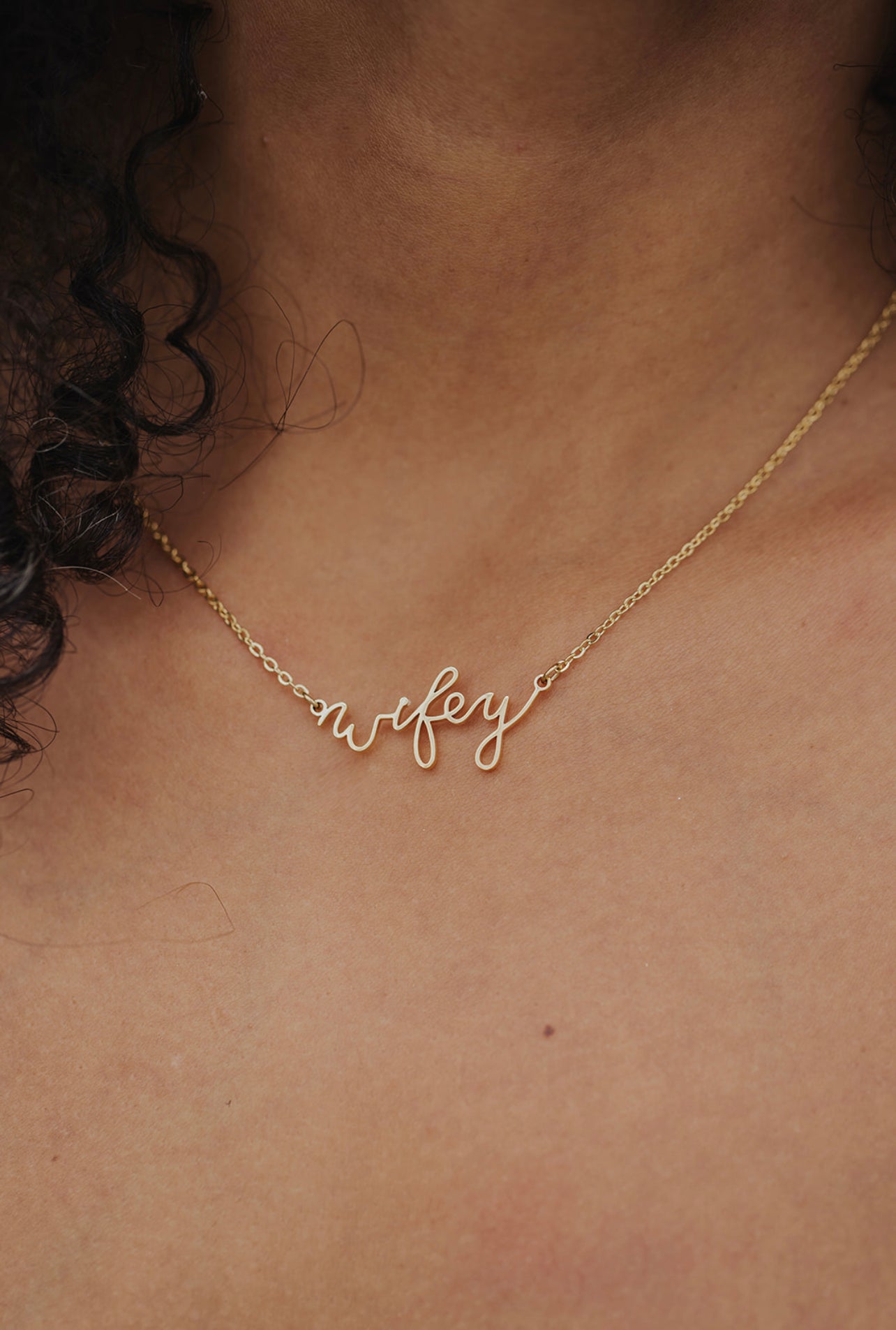 The Better Half "Wifey" Necklace