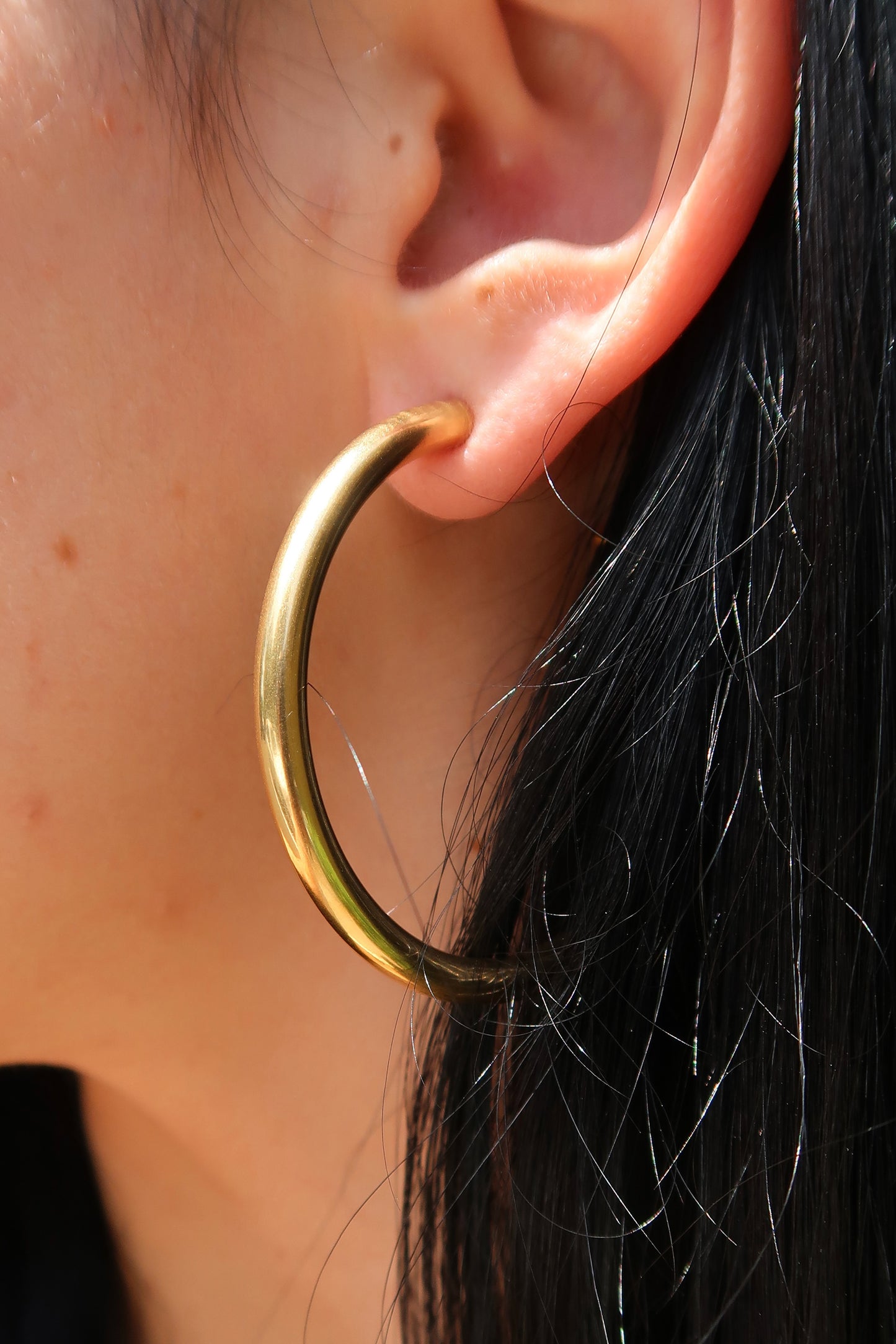 90210 Essential 316L Stainless Steel Hoops Duo