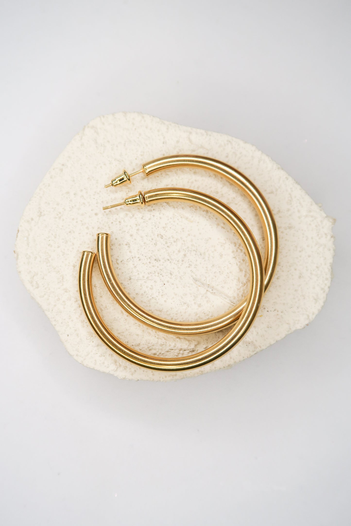 90210 Essential 316L Stainless Steel Hoops Duo