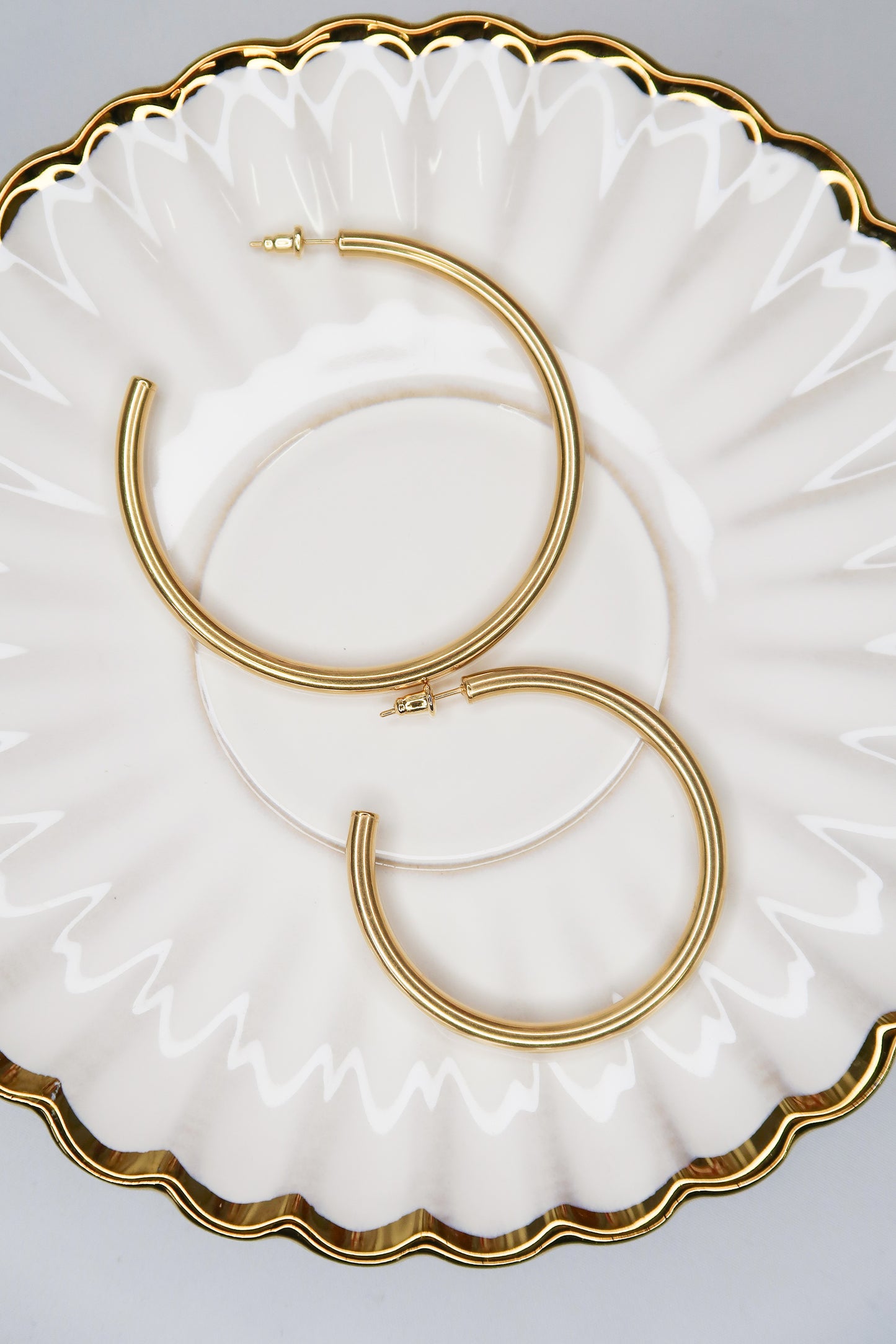 90210 Essential 316L Stainless Steel Hoops Duo