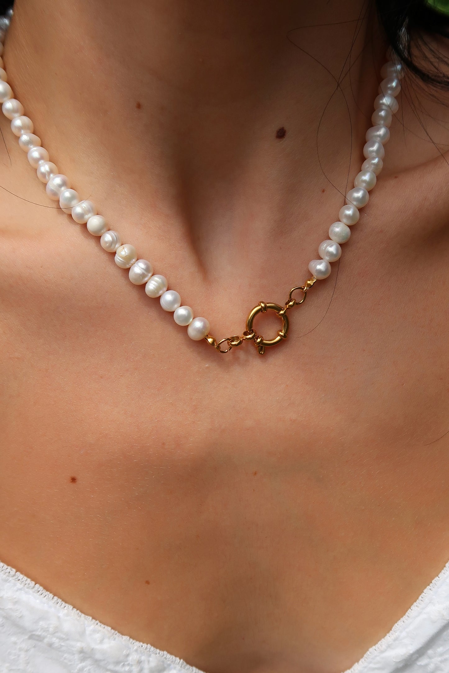 MarDeluz Natural Pearl Necklace