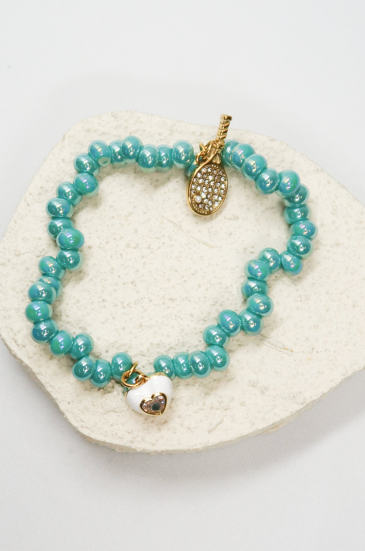 Sun & Shell 4 Piece Pearlized Bracelet 4 piece Stack