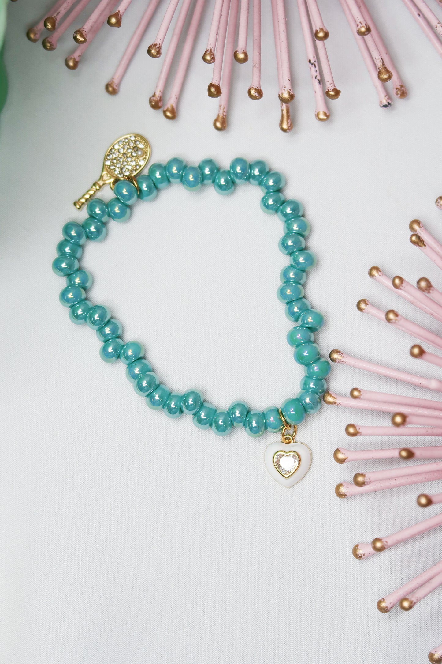 Sun & Shell 4 Piece Pearlized Bracelet 4 piece Stack