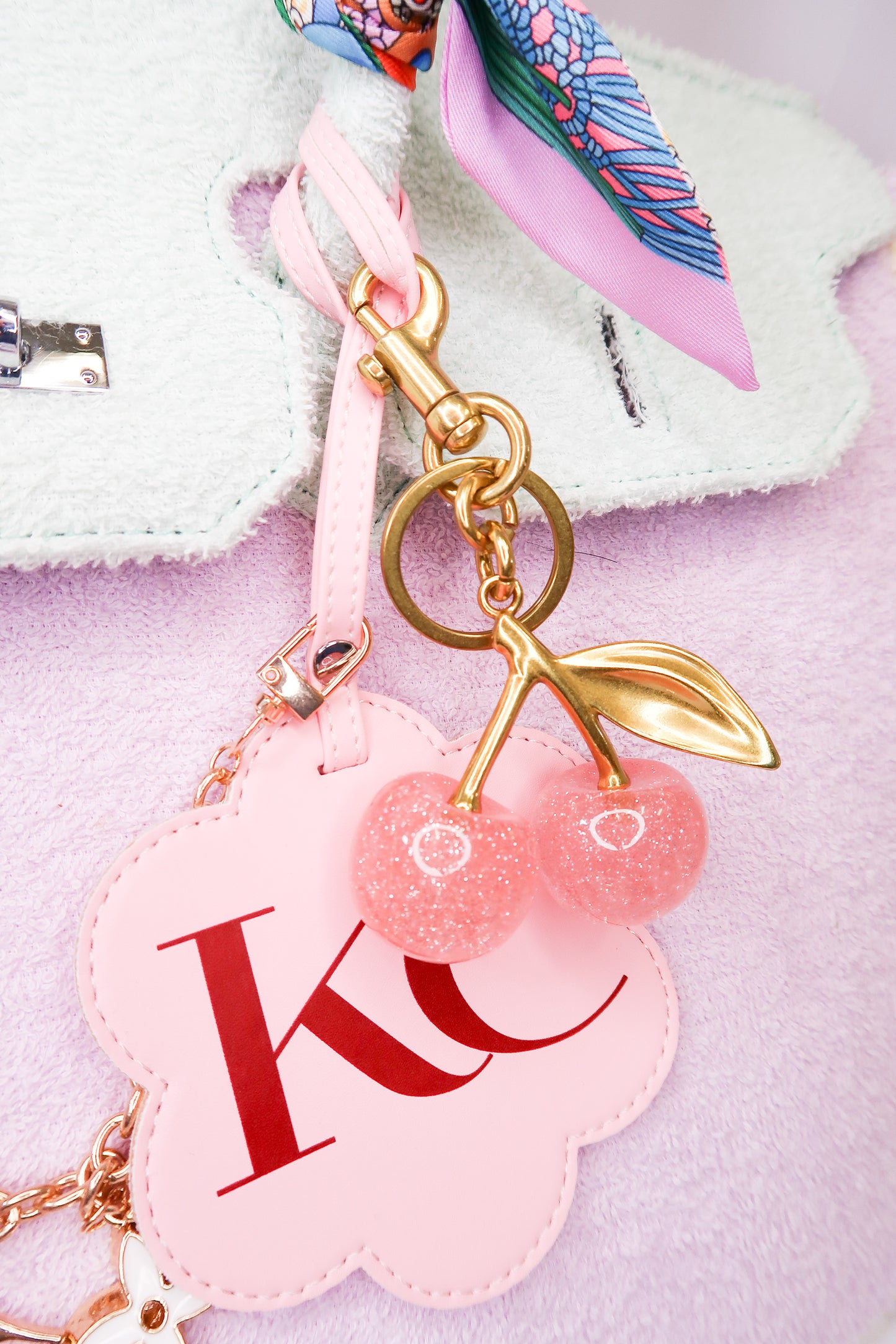 Cherry Pop Bag Charm