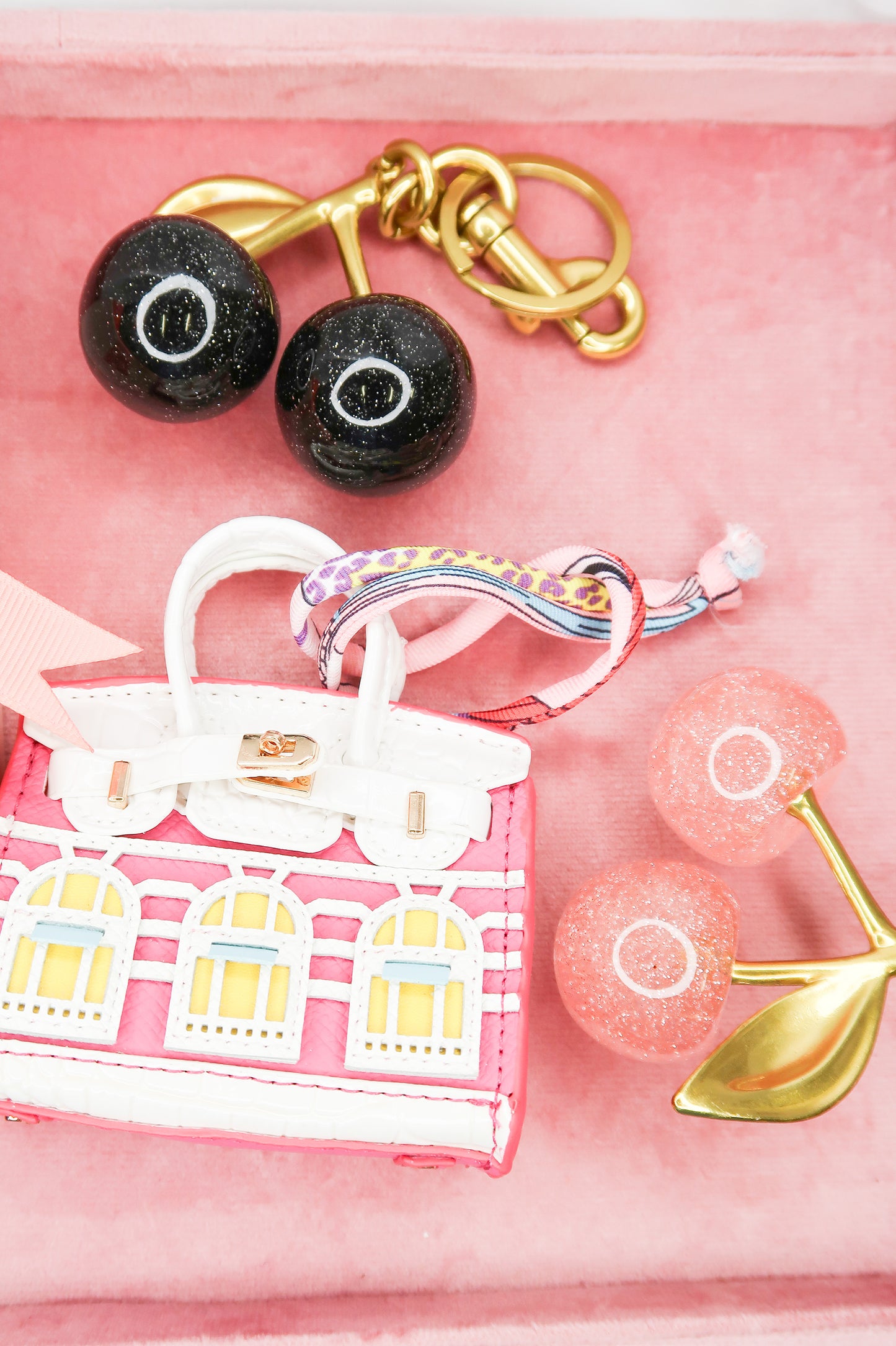 Cherry Pop Bag Charm