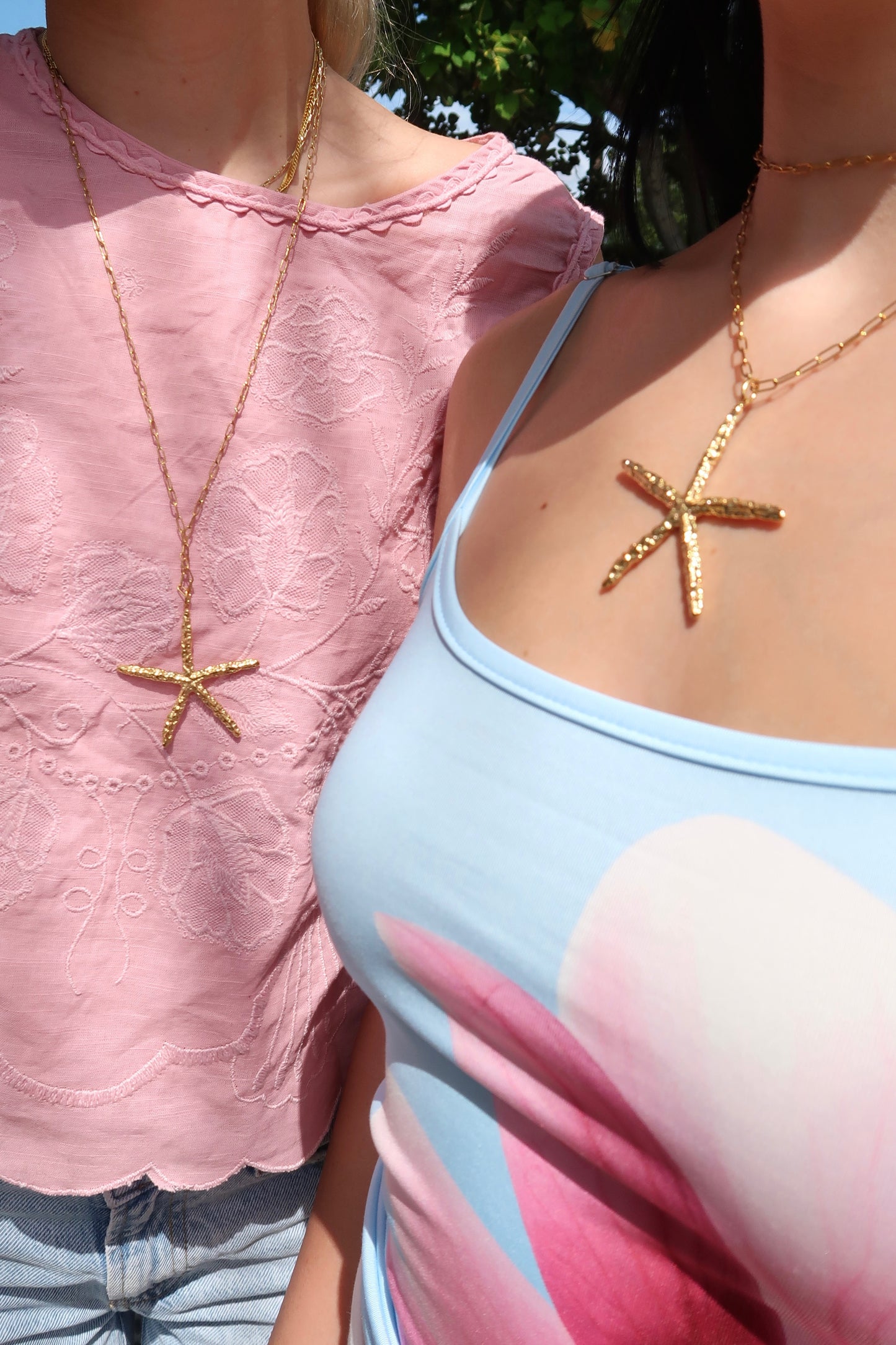 Team Belly Starfish 316L Stainless Steel Necklace