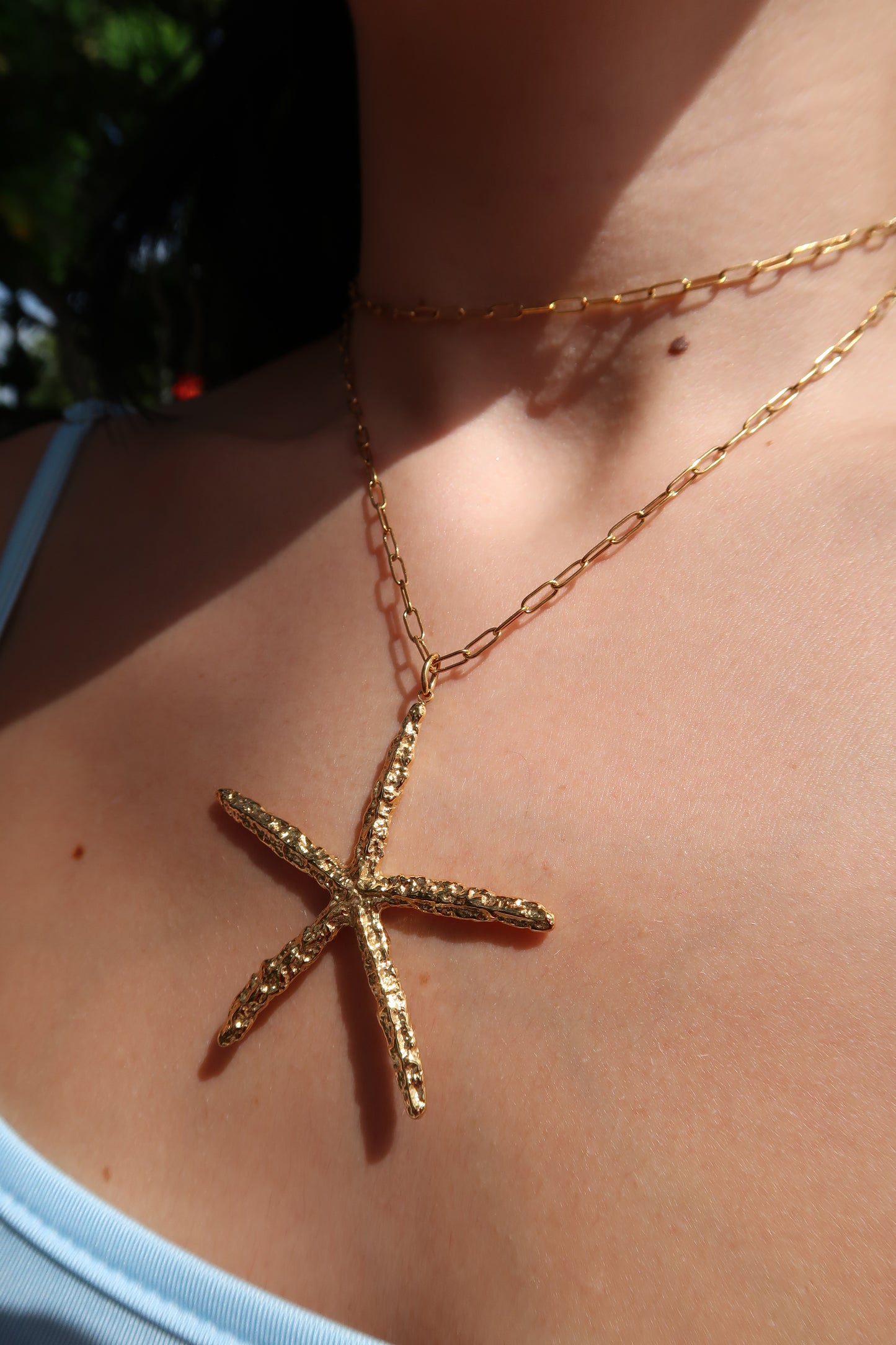 Team Belly Starfish 316L Stainless Steel Necklace