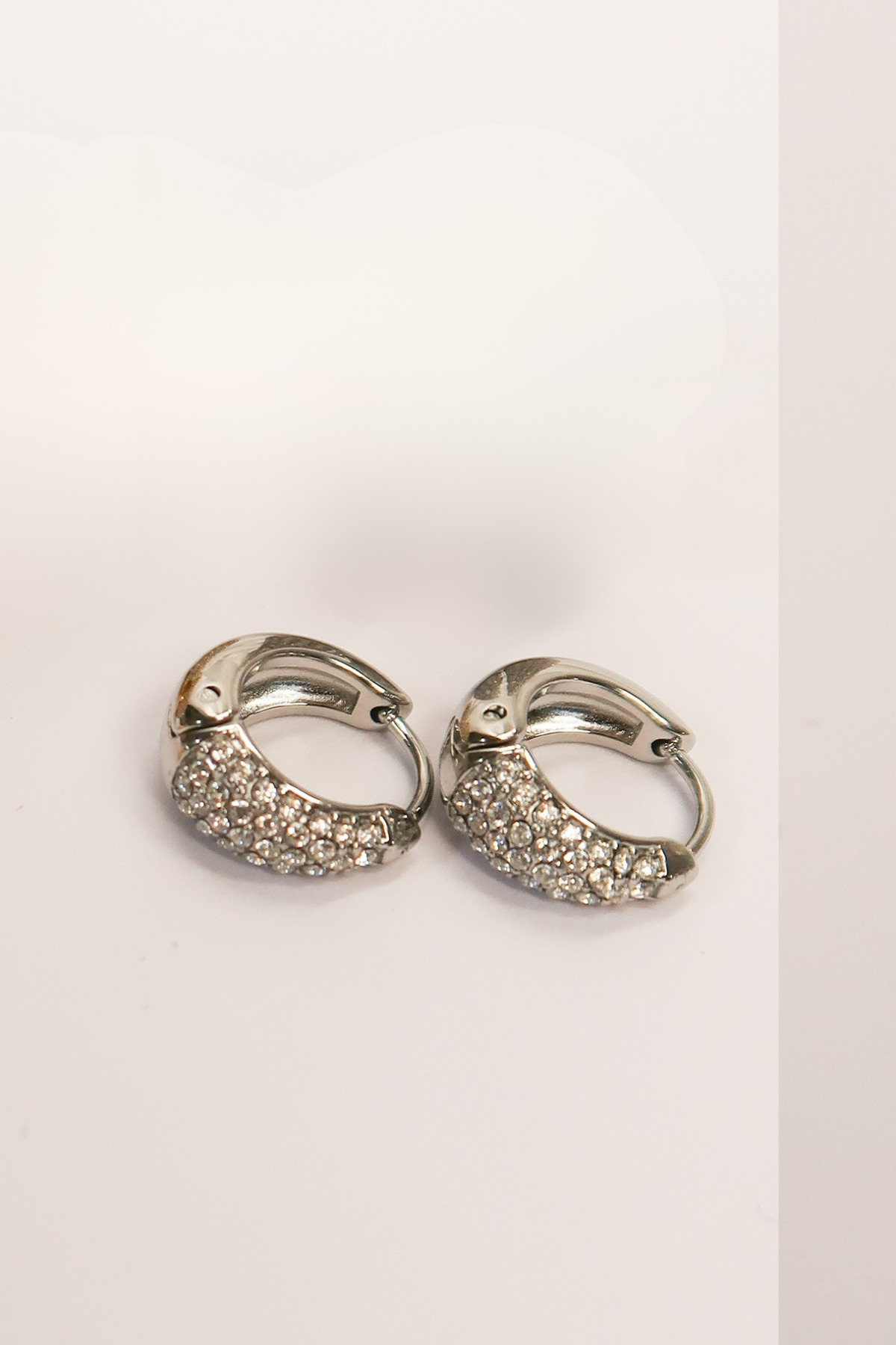 Mini Icon 316L Stainless Steel Crystal Huggies