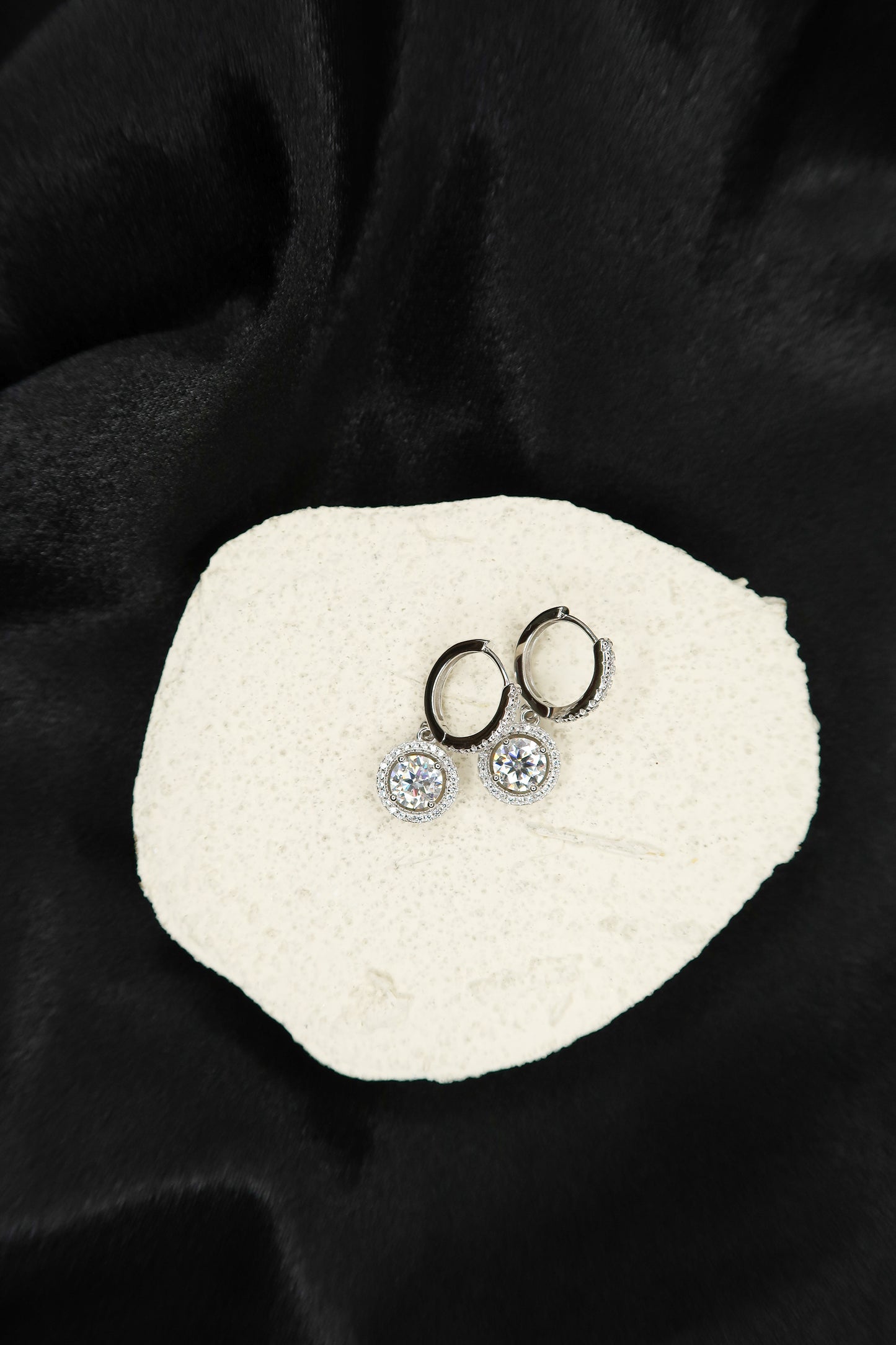Elara 1.0 Carat Moissanite .925 Sterling Silver Earrings