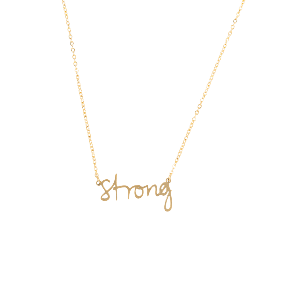 Absolute Affirmation 316L Stainless Steel Necklace