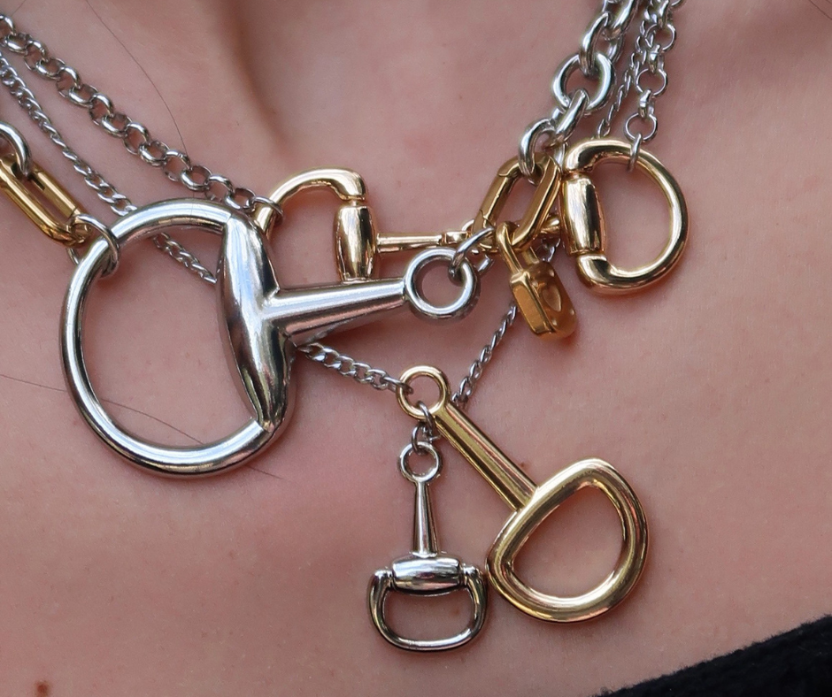 Destined Horse Bit 316L Stainless Steel Necklace