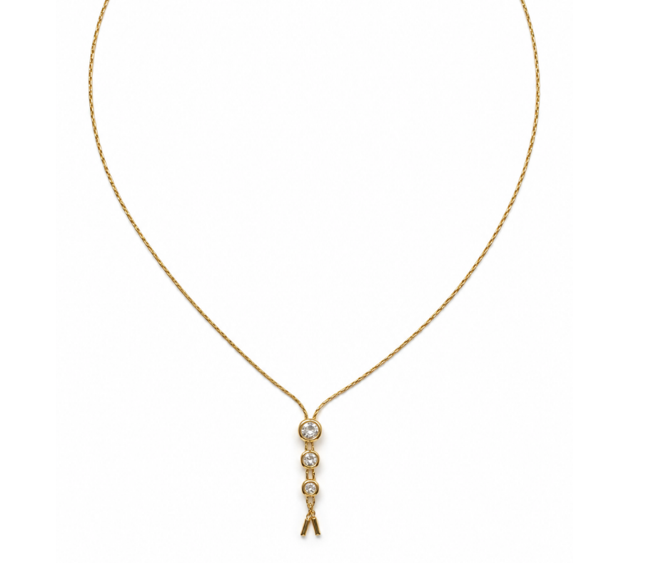 Triple Threat Crystal Necklace