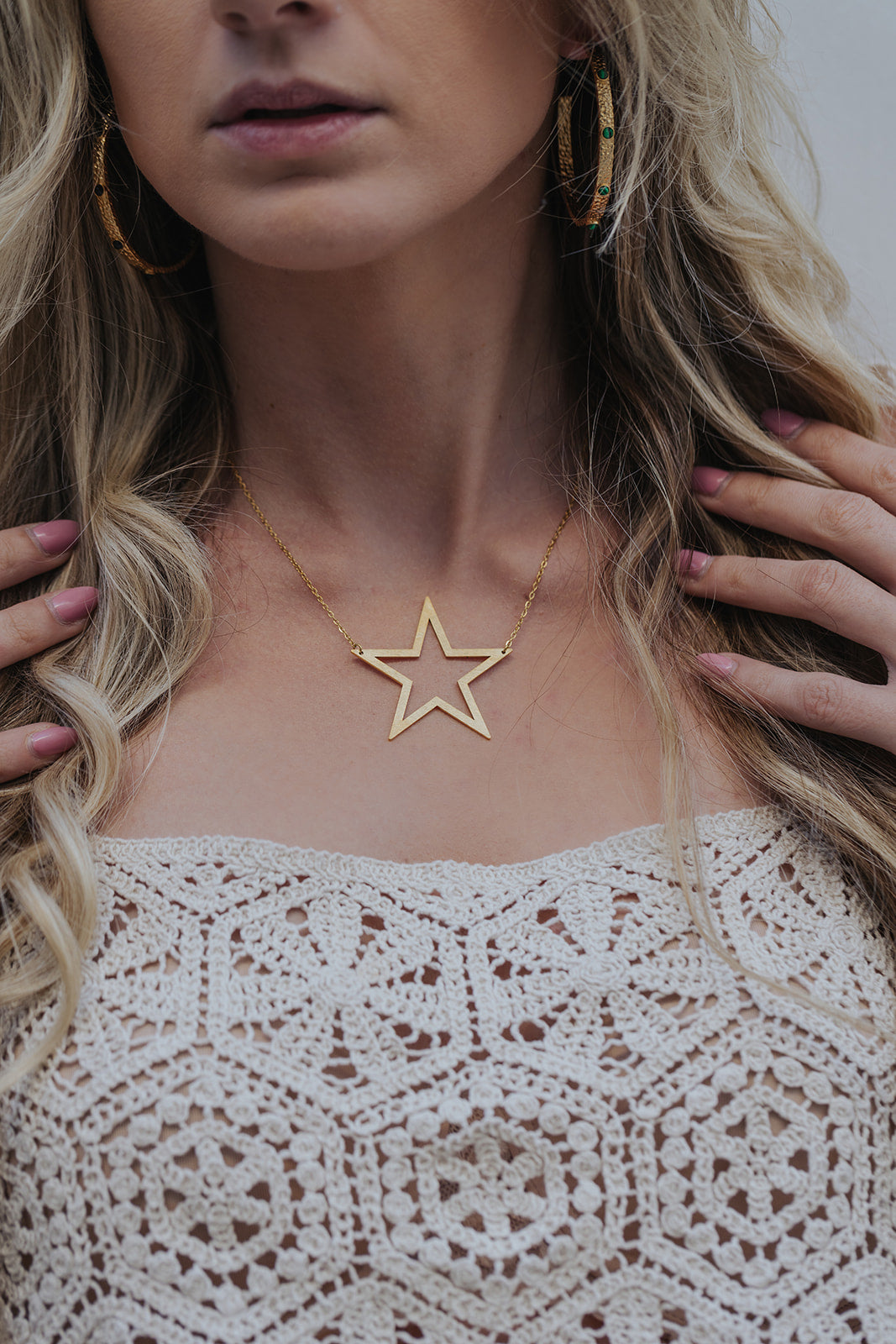 Capella 316L Stainless Steel Star Necklace