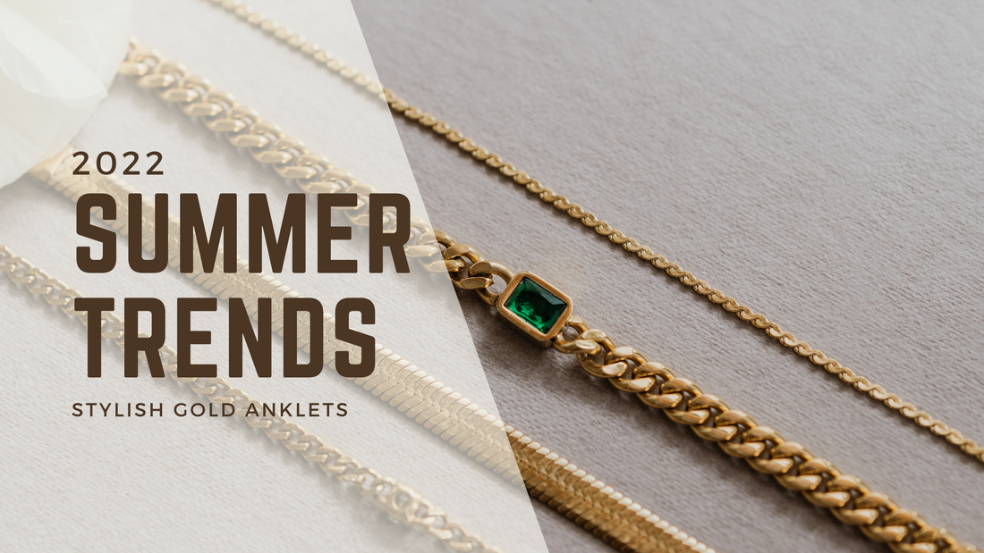 Summer Accessories: Elevated Gold Anklets