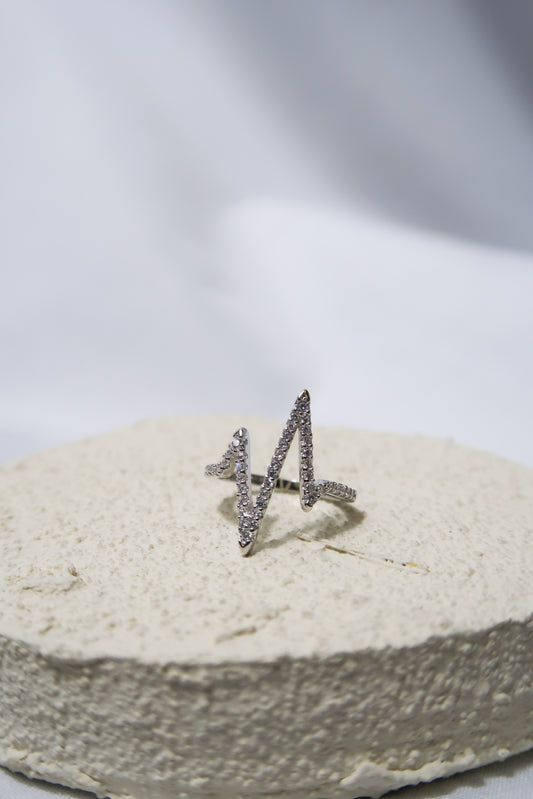 Fun N' Flirty .925 Sterling Silver Ring