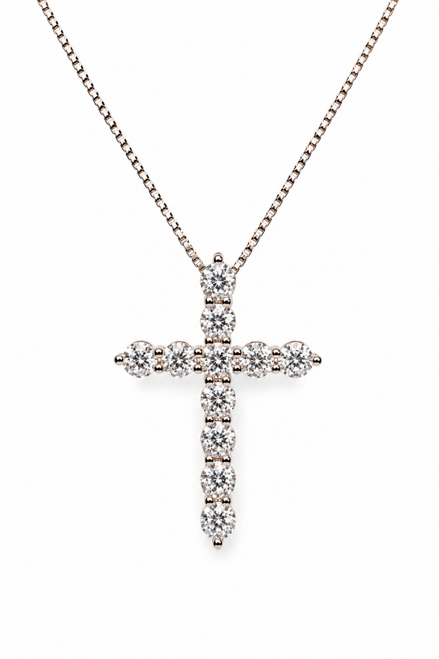 Abide .925 Sterling Silver Cross