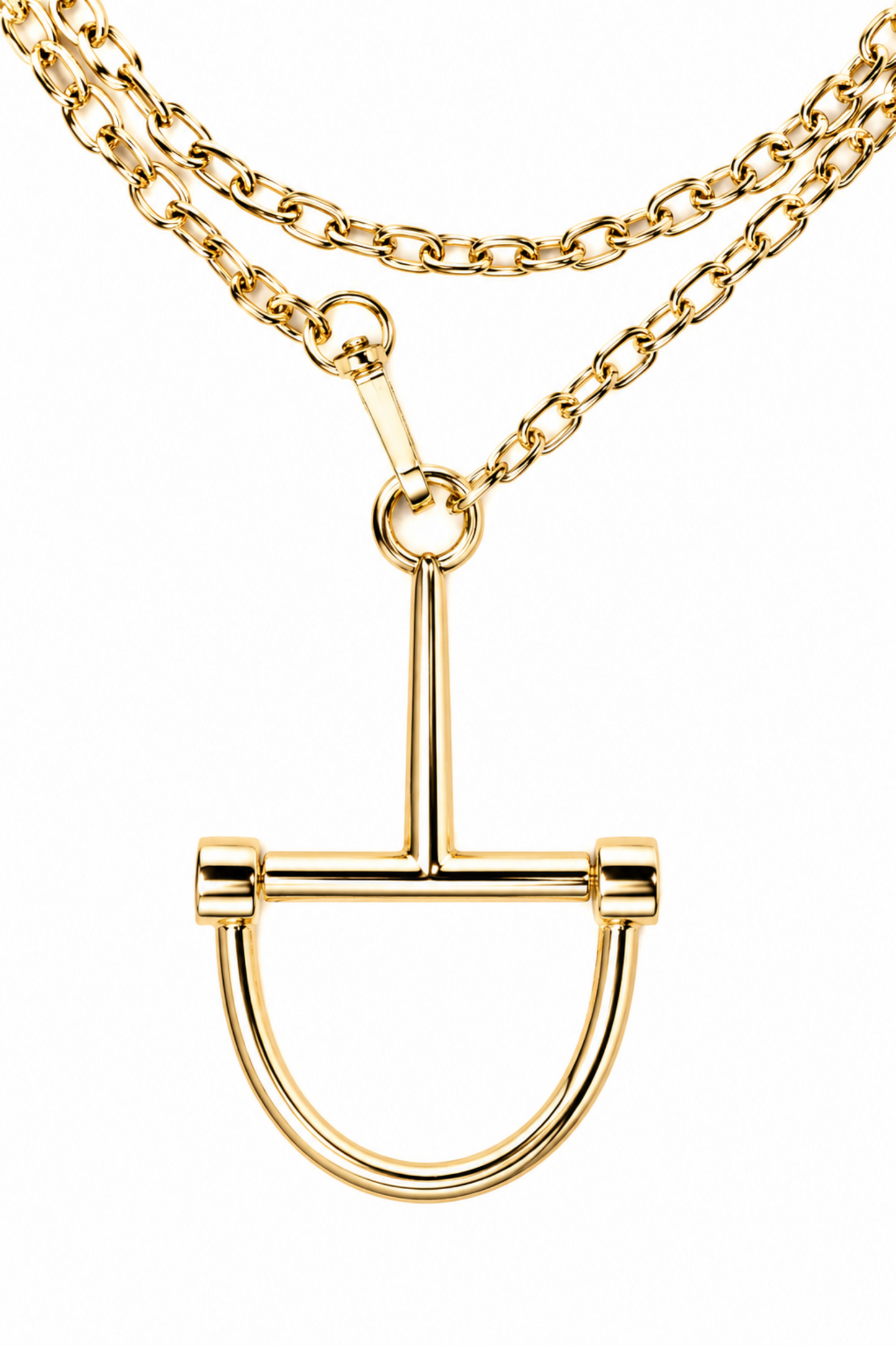Bit Obsessed Statement 316L Stainless Steel Necklace