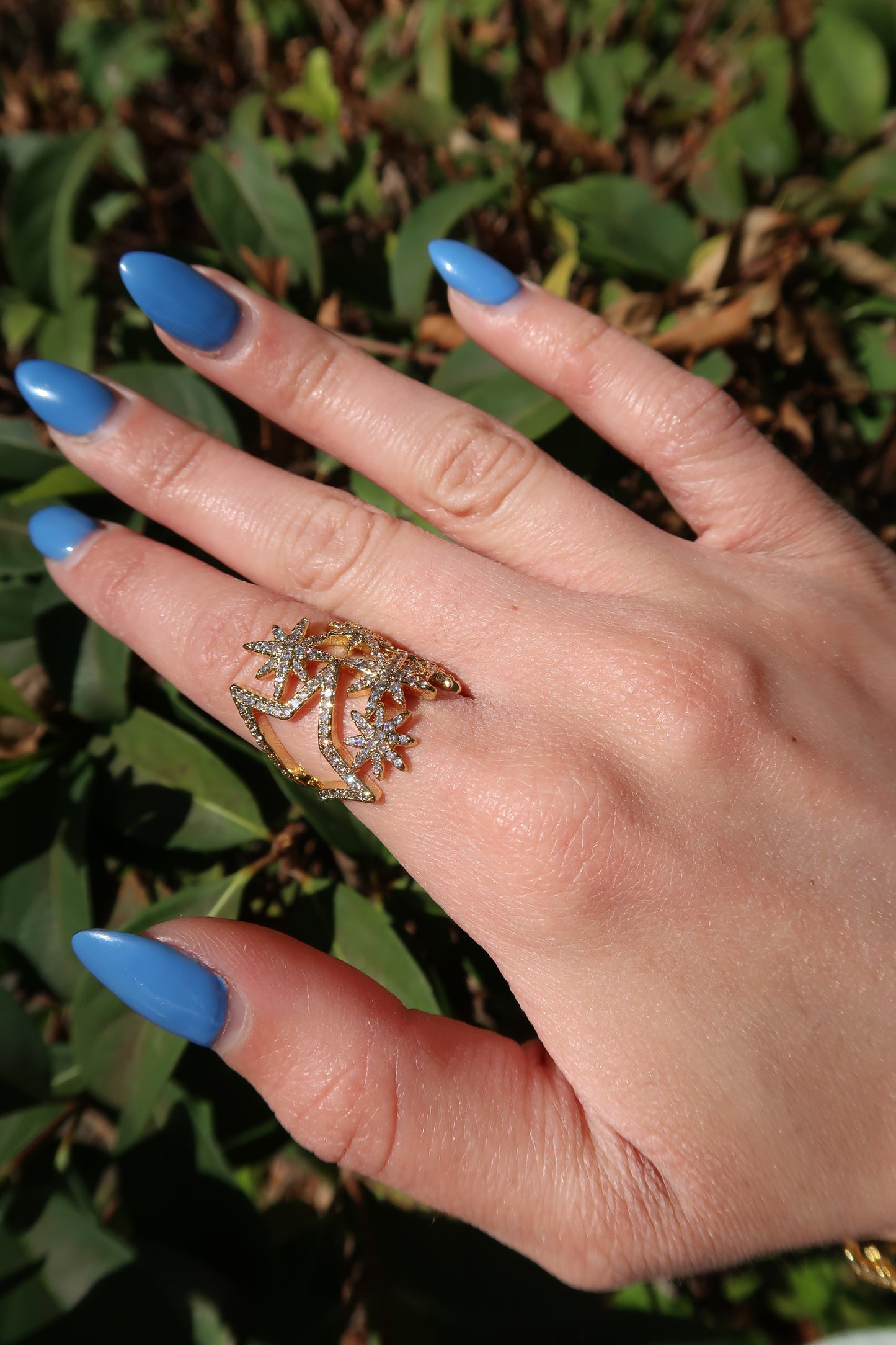 Aurora Star Gold Ring