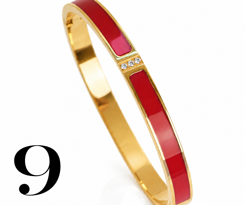 Color Pop 316L Stainless Steel Bangle