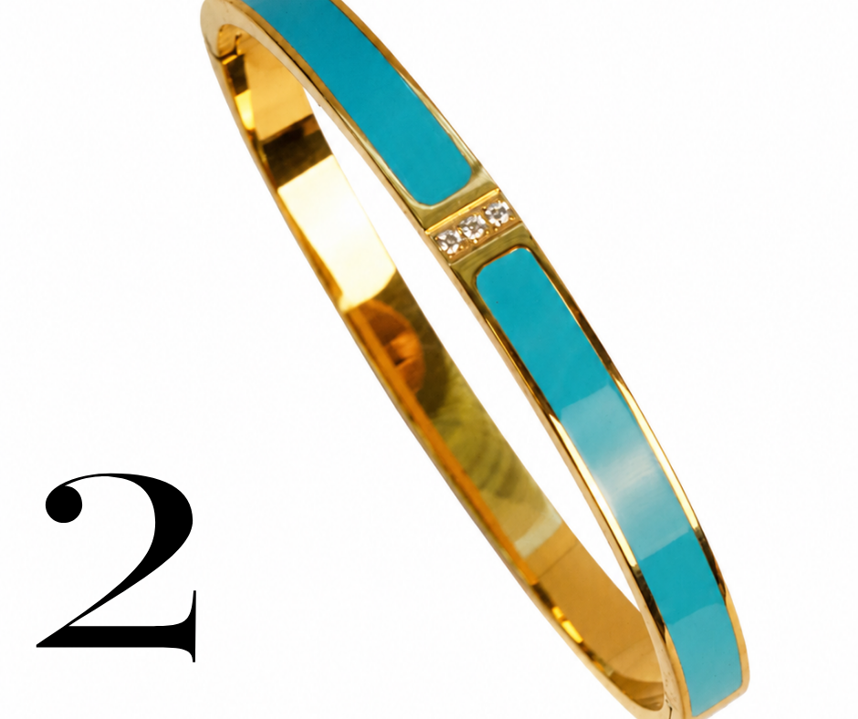 Color Pop 316L Stainless Steel Bangle