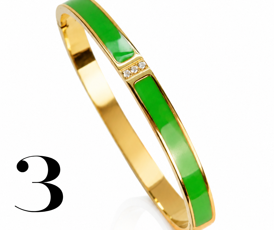 Color Pop 316L Stainless Steel Bangle