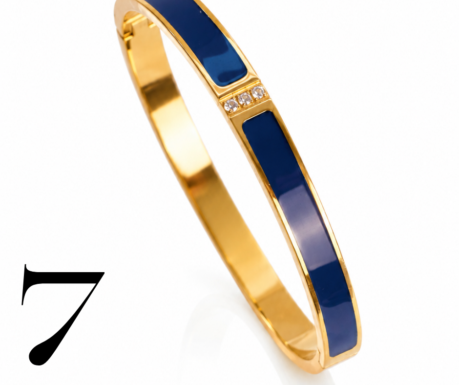 Color Pop 316L Stainless Steel Bangle