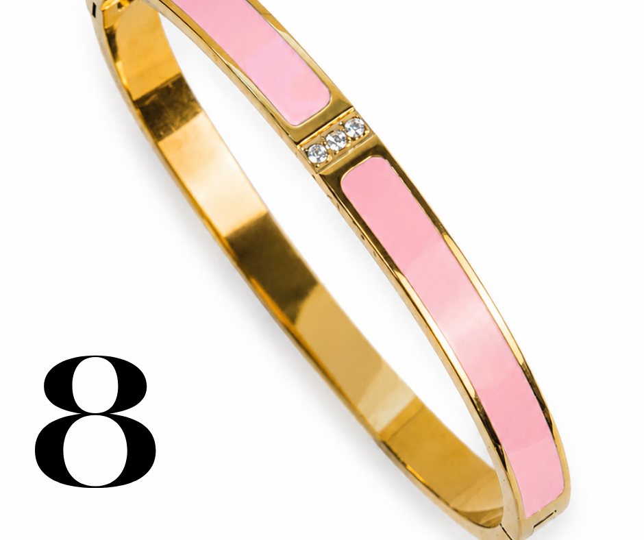 Color Pop 316L Stainless Steel Bangle