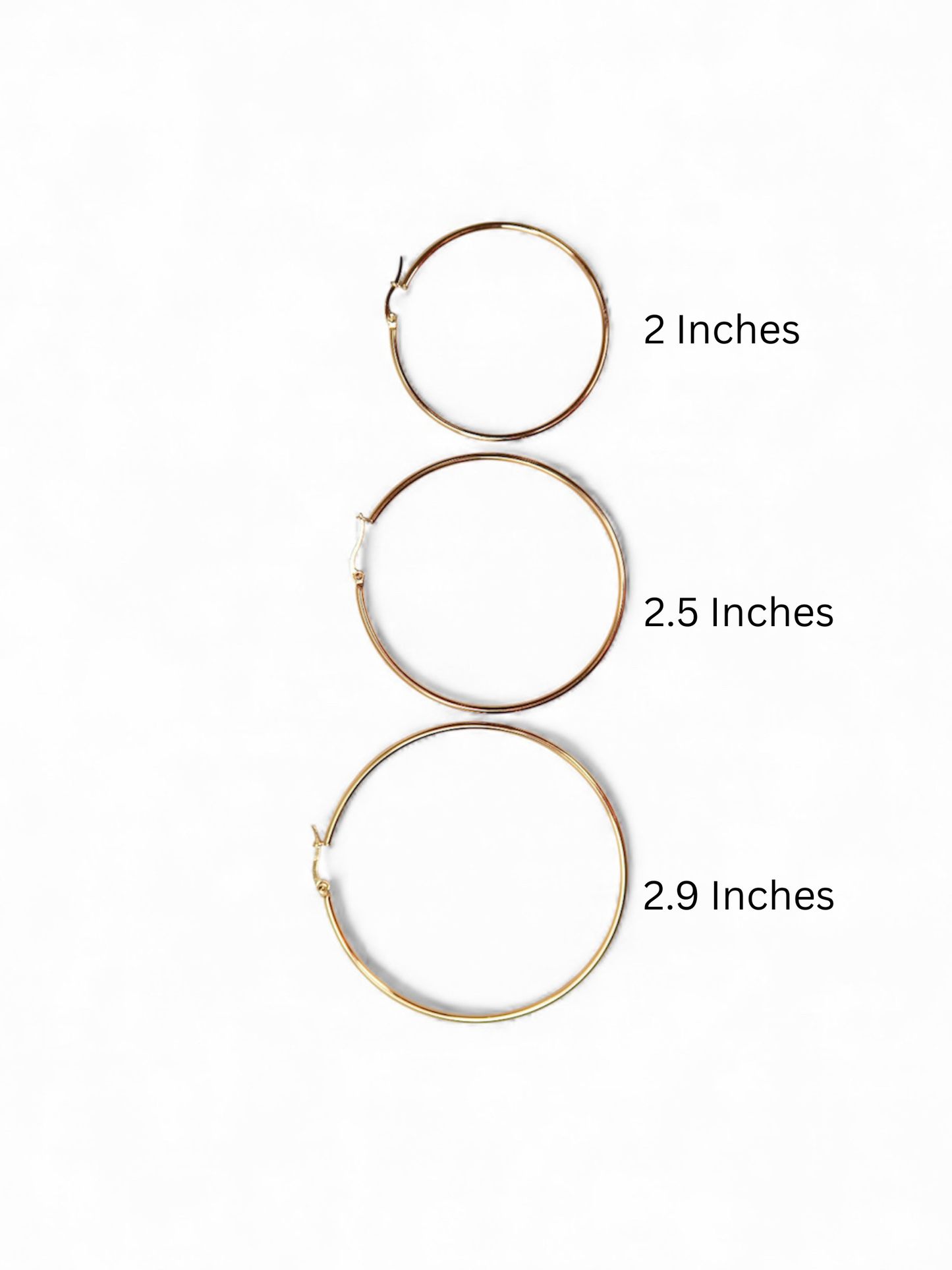 On-Repeat Hoop 316L Stainless Steel Trio